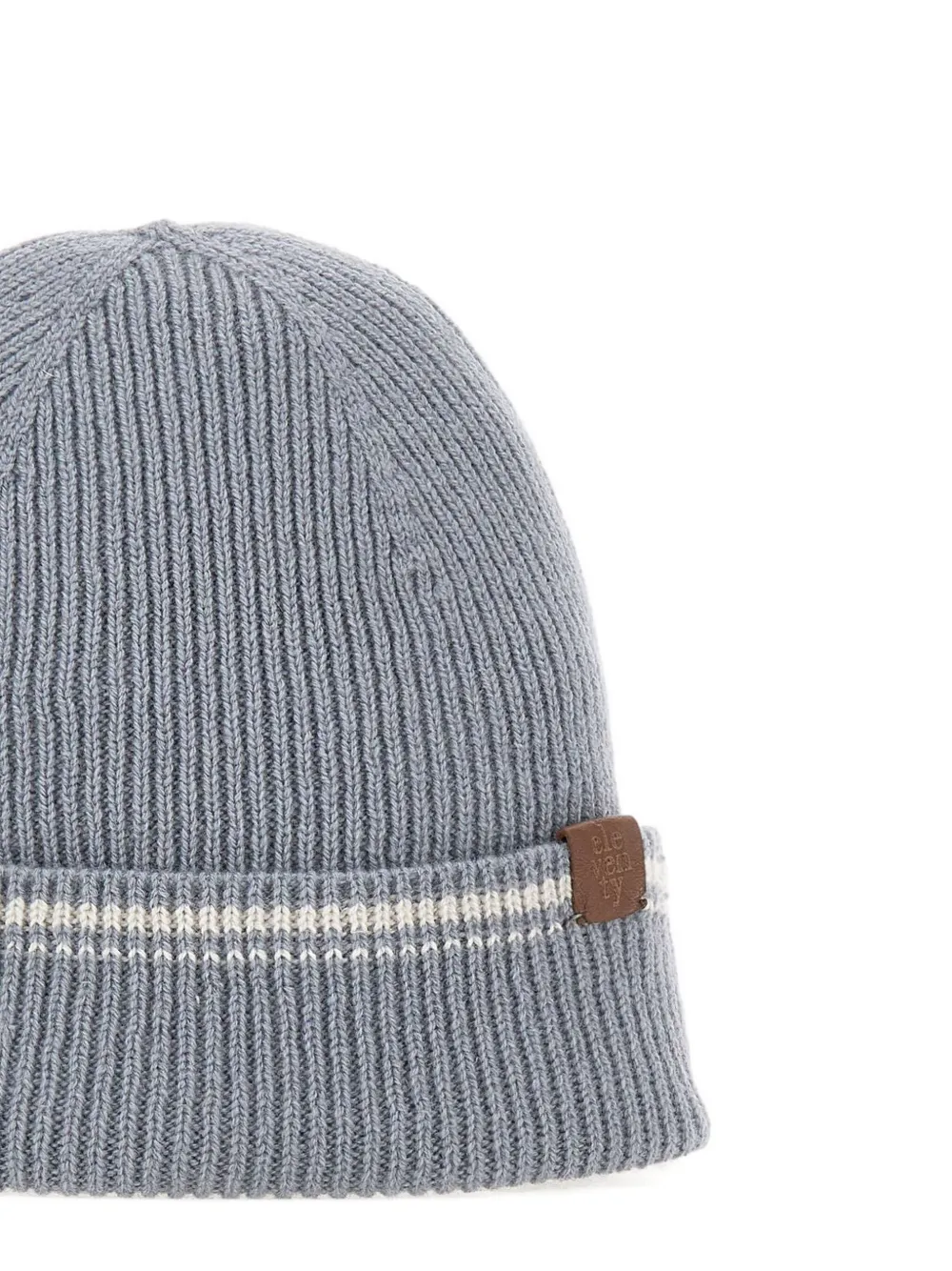Eleventy ribbed hat Grijs