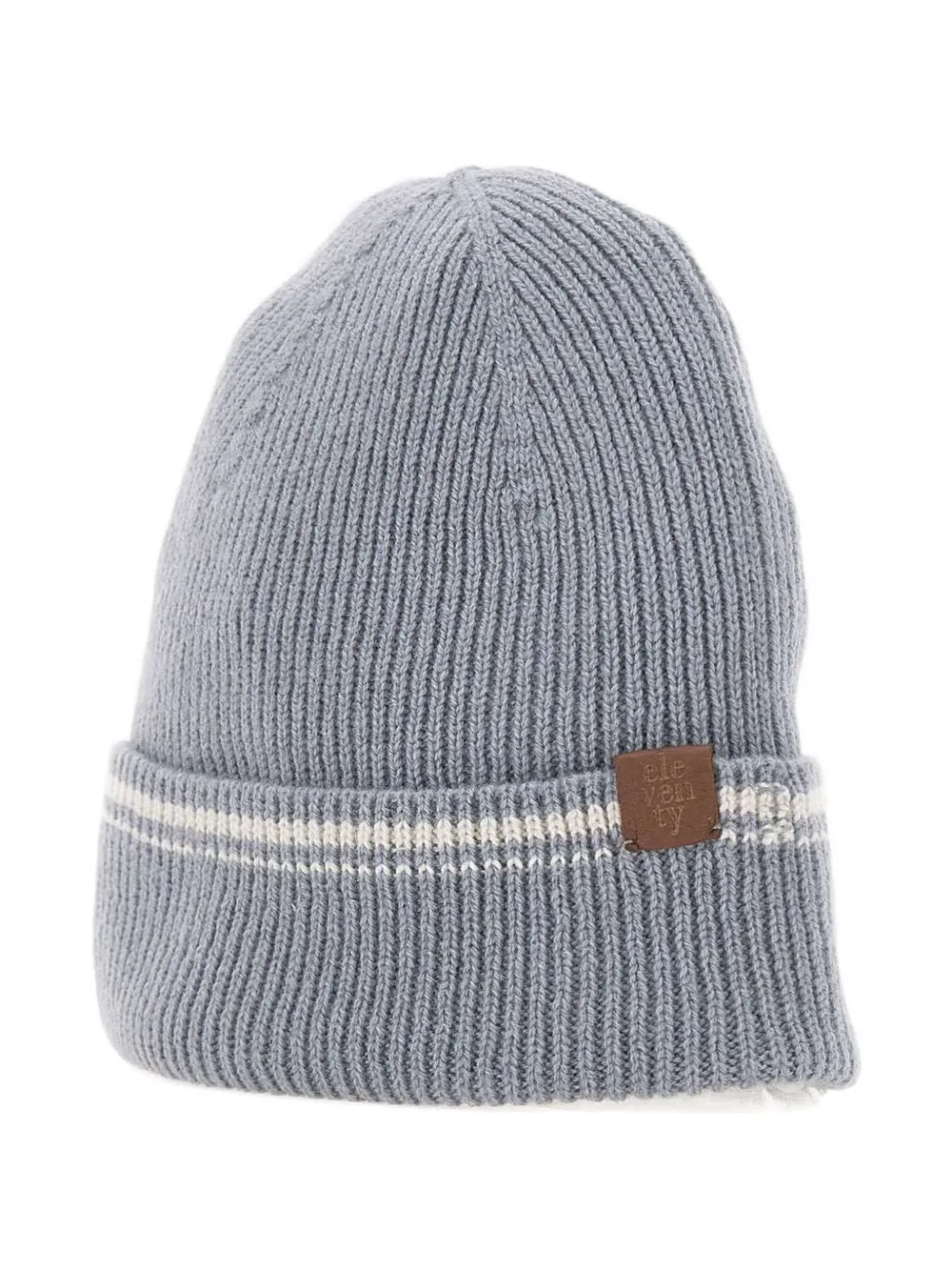 Eleventy ribbed hat Grijs