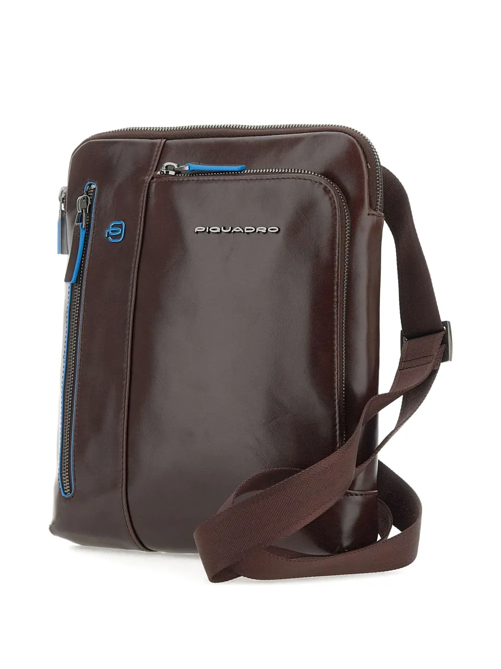 PIQUADRO zipped shoulder bag - Bruin
