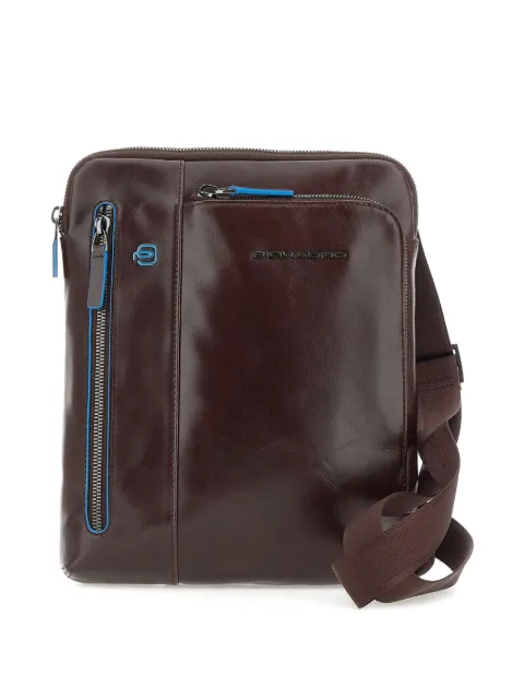 PIQUADRO zipped shoulder bag