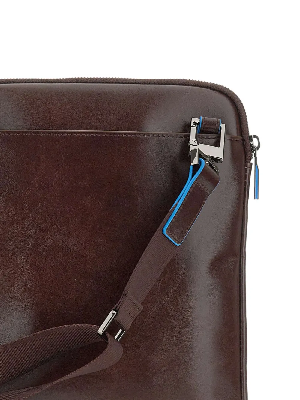 PIQUADRO zipped shoulder bag Bruin
