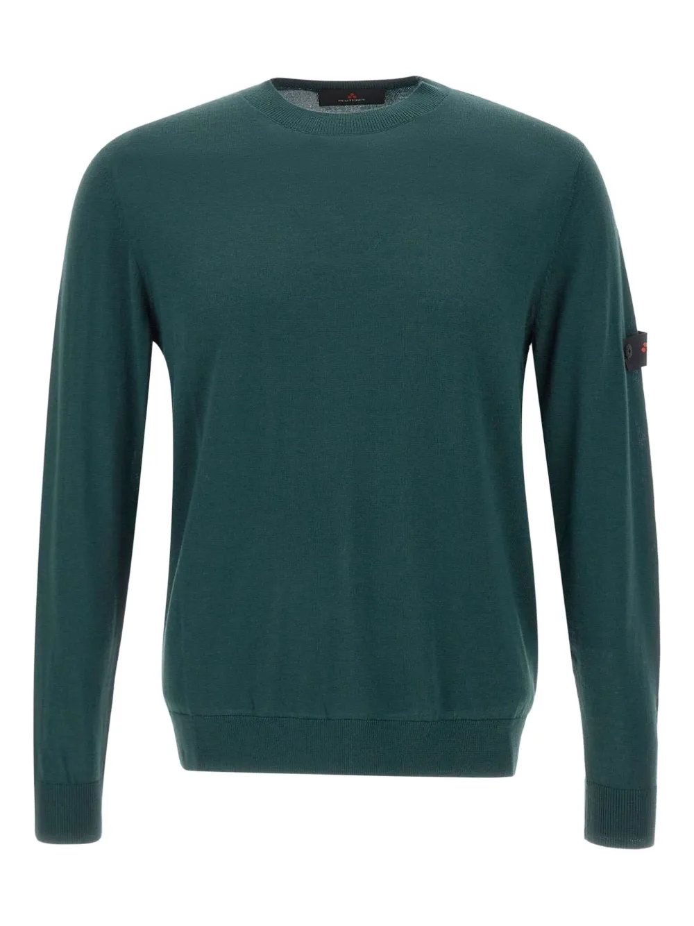 Peuterey logo-patch sweater | Green | Image 1