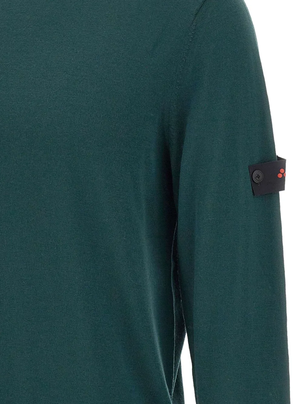 Peuterey Logo-patch Sweater In Green