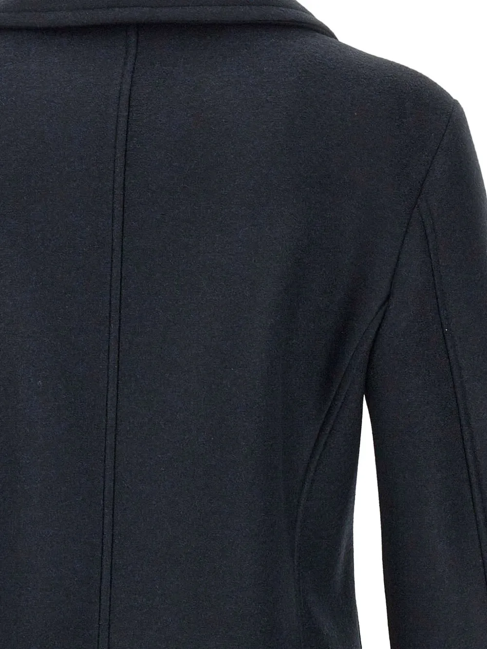 Colmar double-breasted peaked-lapel coat Blauw