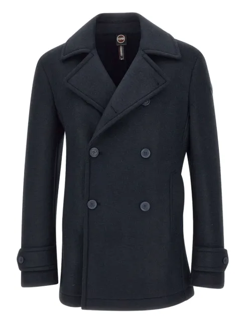Colmar double-breasted peaked-lapel coat