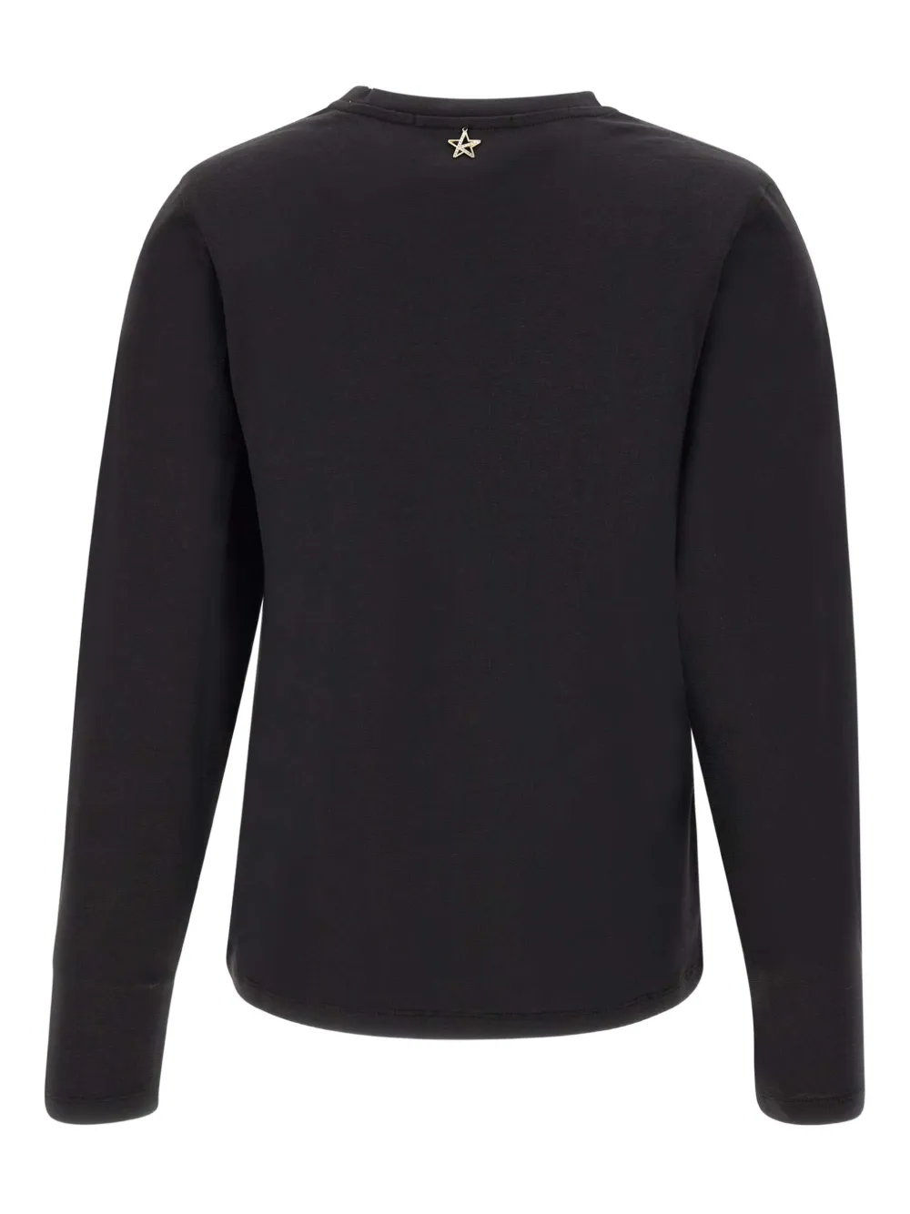 Kaos Crew-neck Long-sleeve Top In Black