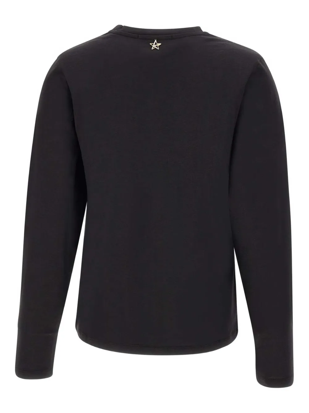 Kaos Crew-neck Long-sleeve Top In Black