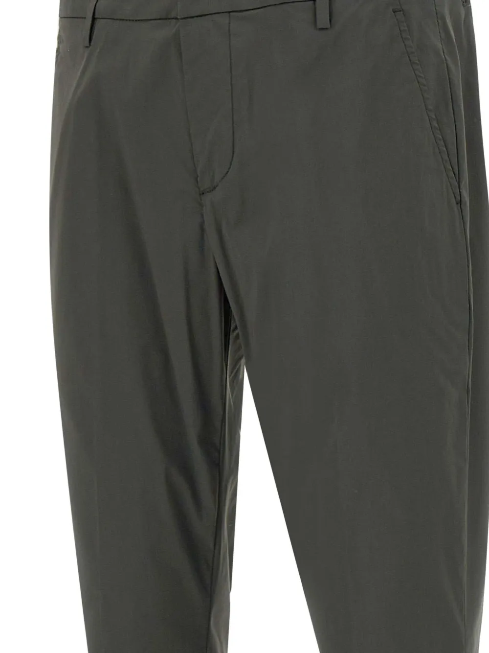 DONDUP Chino met omgeslagen pijpen Groen