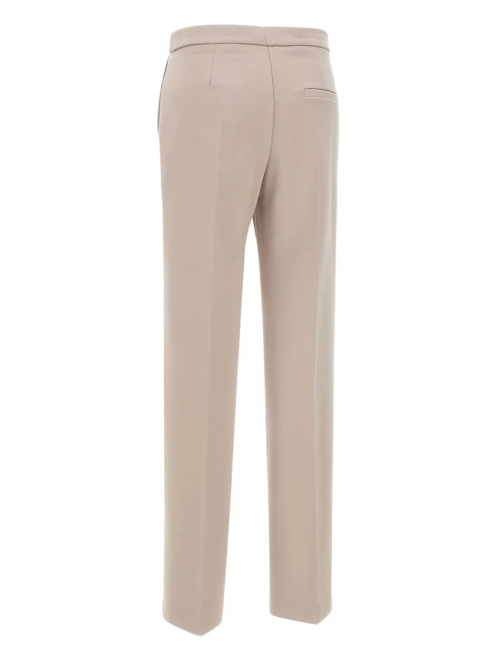 kaos Broek met gekreukte voorkant Beige