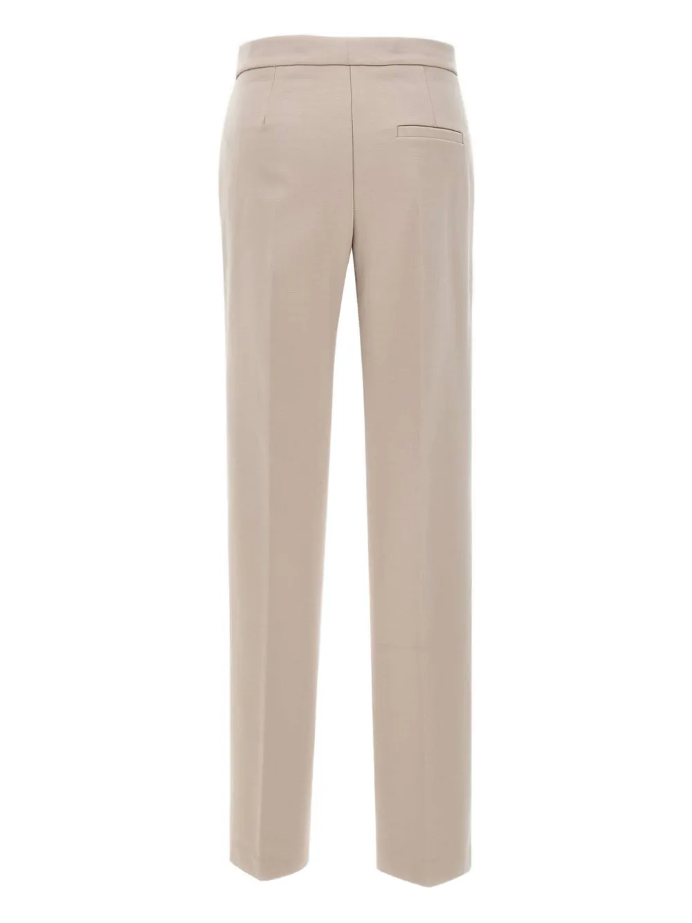 Kaos Broek met gekreukte voorkant - Beige