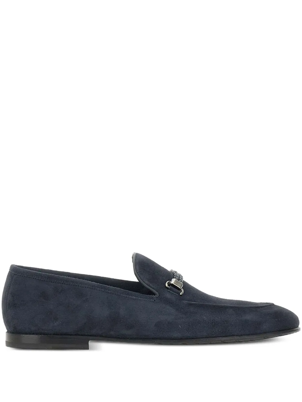 Neil Barrett suede braided loafers | Blue | Image 1