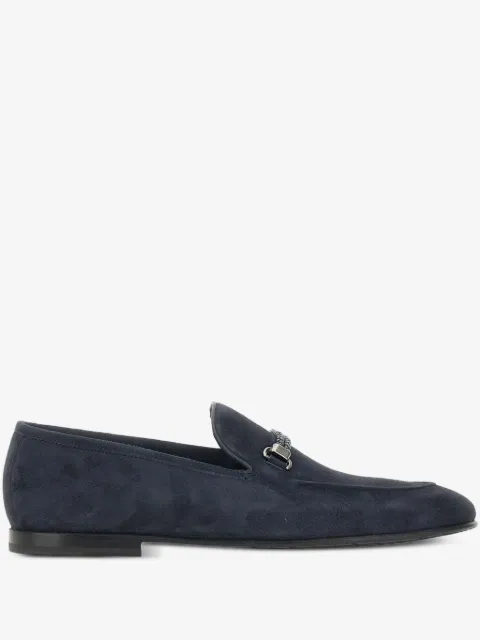 Barrett suede braided loafers