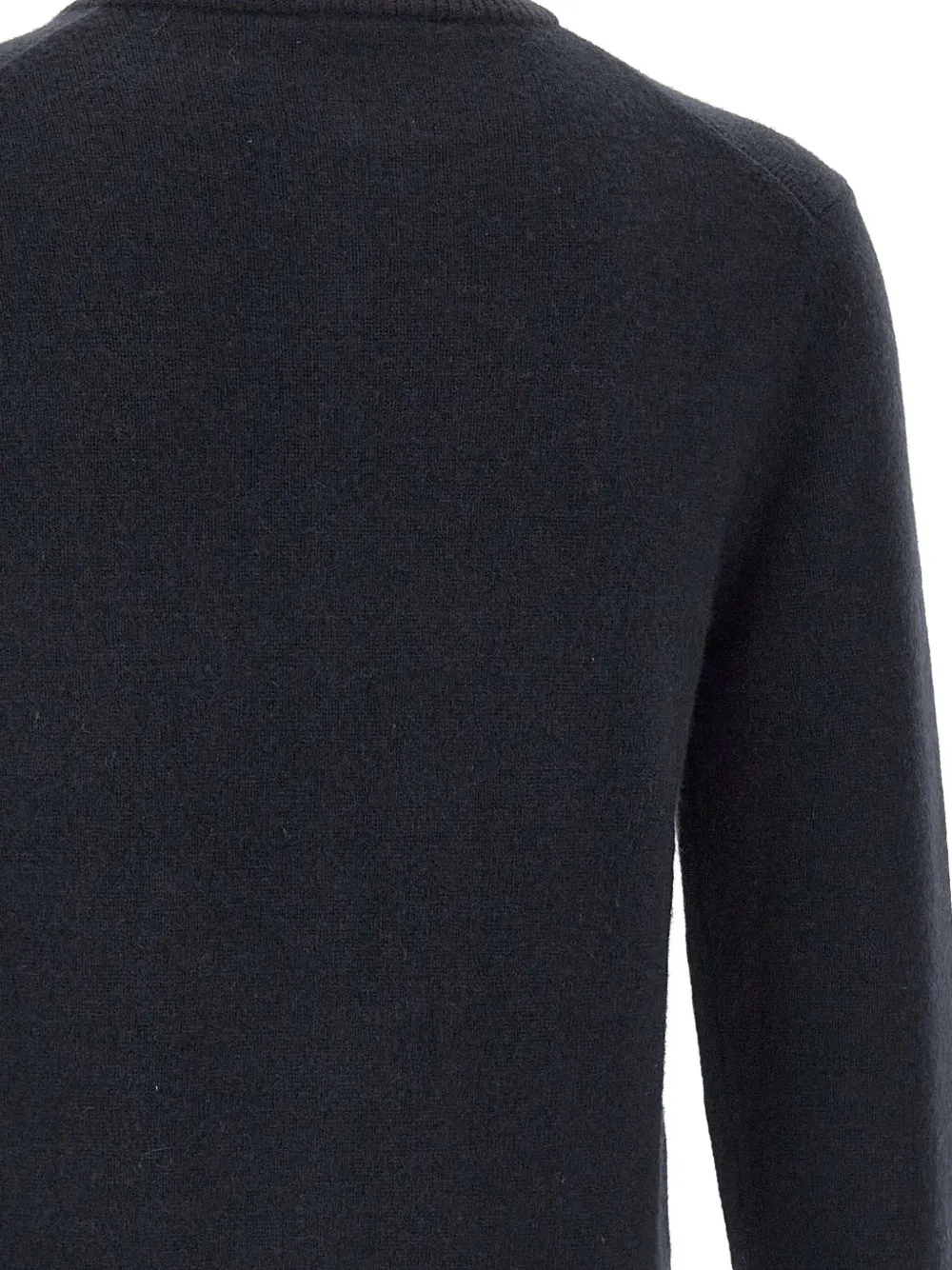 Peuterey half-zip ribbed sweater Blauw