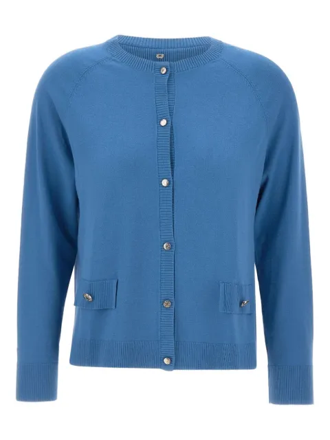 ELENA MIRO` pocket button cardigan