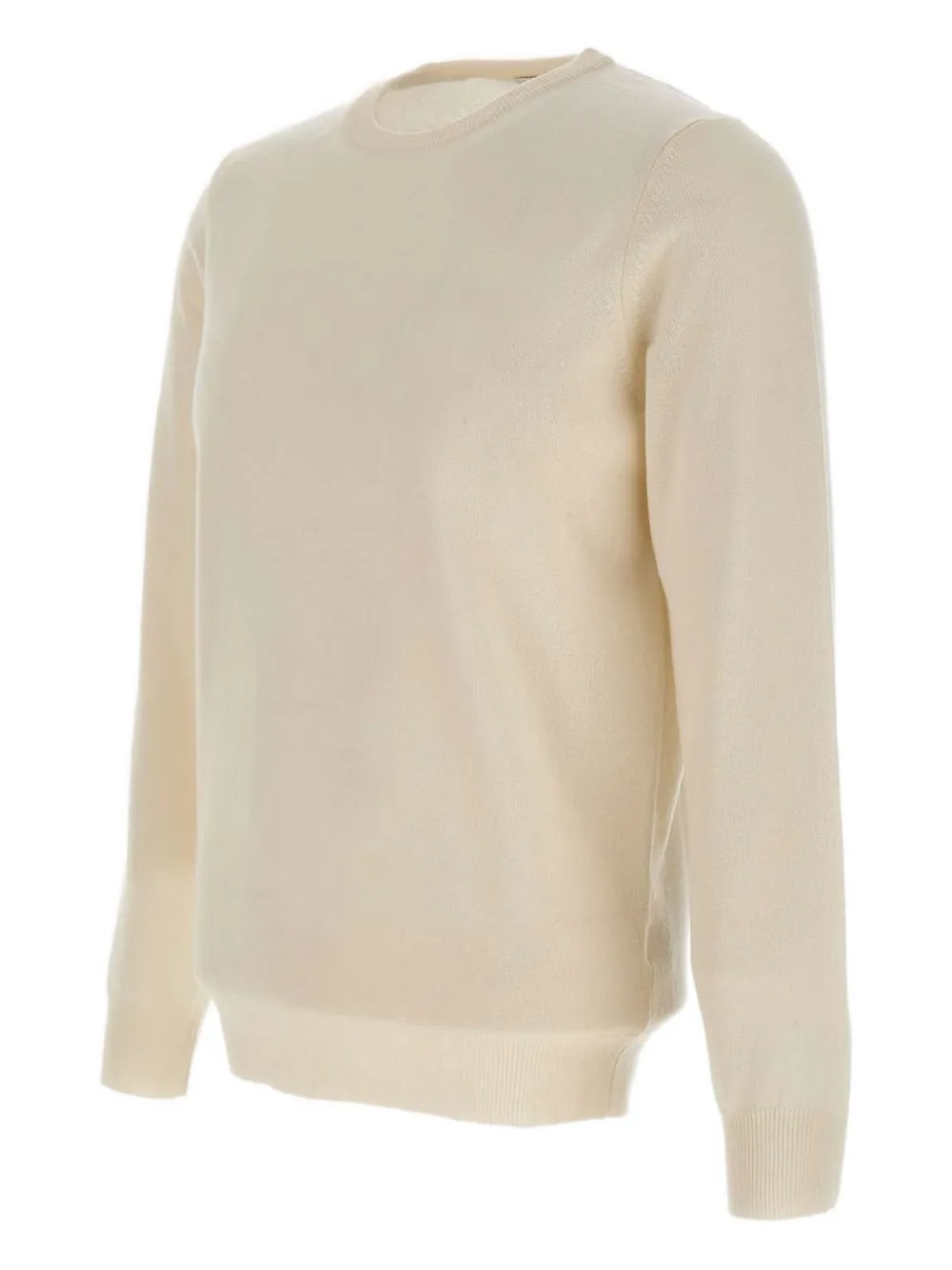Kangra ribbed-trim cashmere sweater Beige