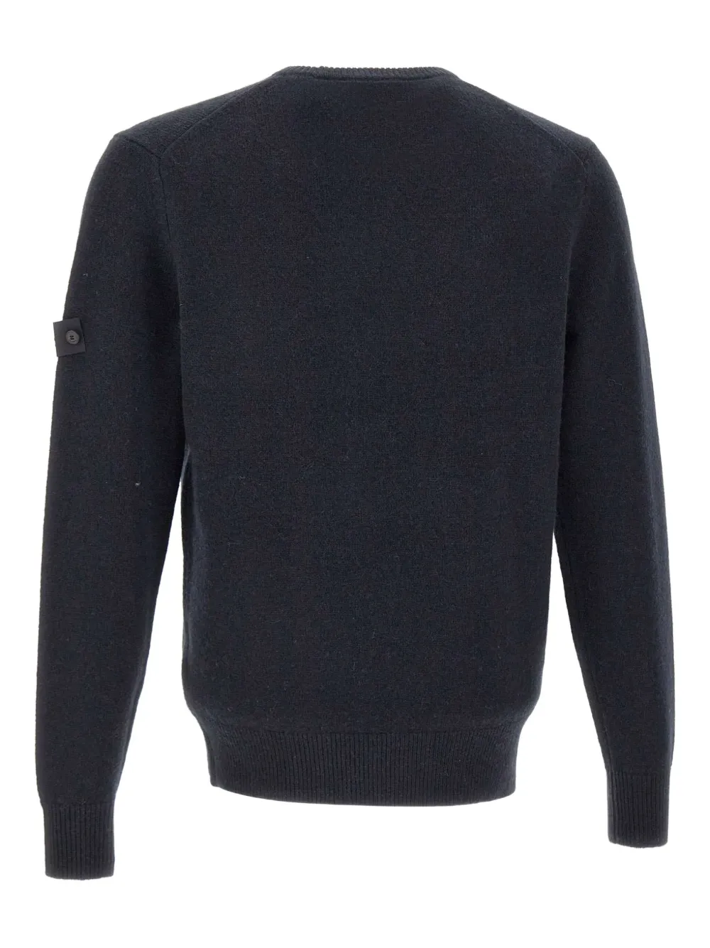 Peuterey logo-patch sweater Blauw