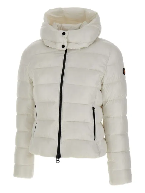 Save The Duck horizontal-quilted hooded puffer jacket 