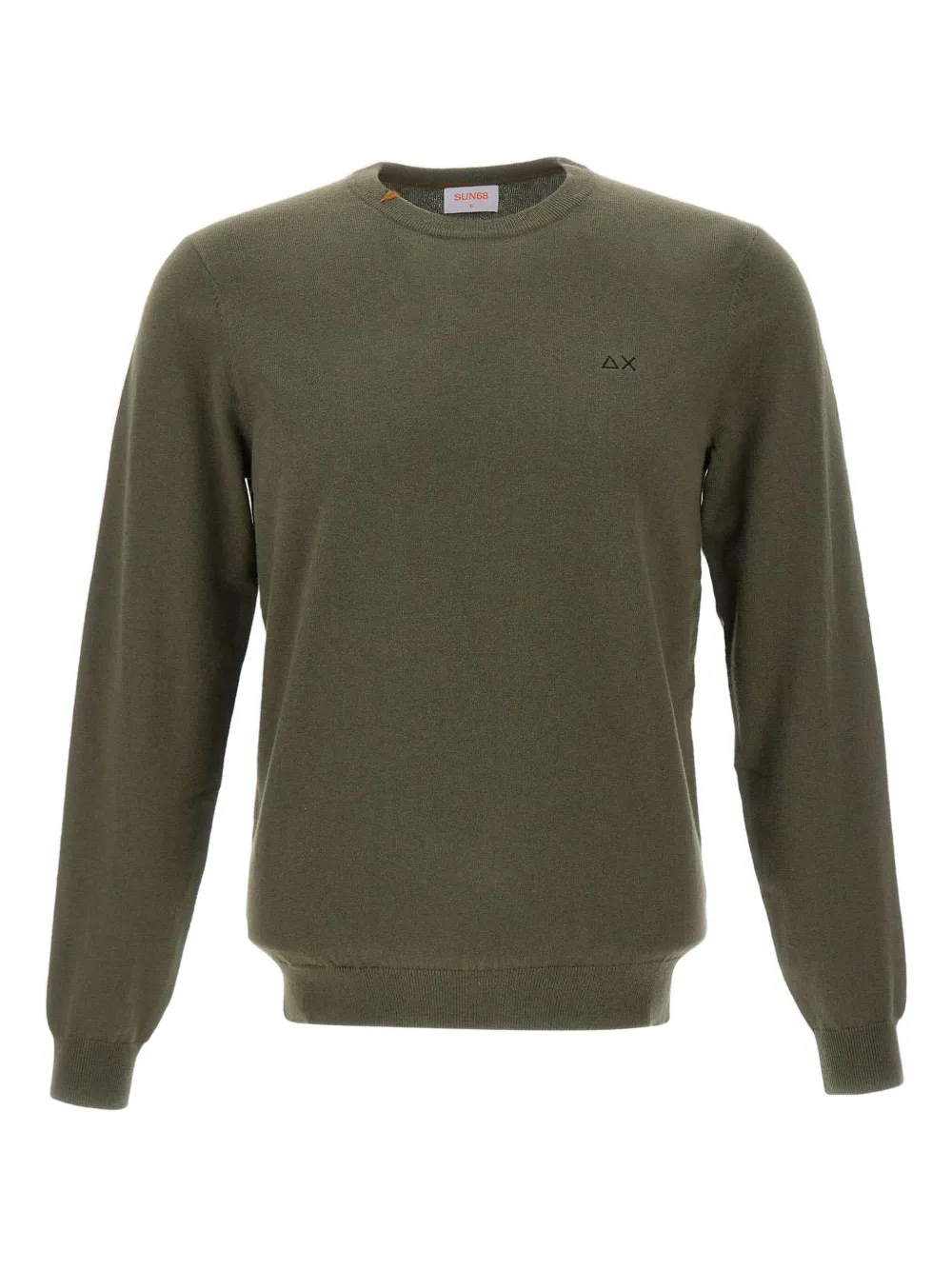 Sun68 logo-embroidered sweater | Green | Image 1