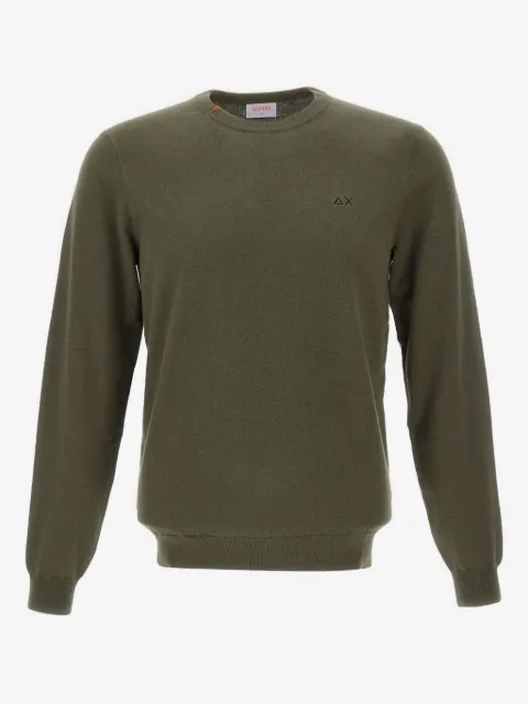 Sun68 Pullover mit Logo-Stickerei