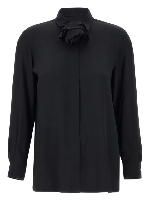 Marella rose-embellishment shirt