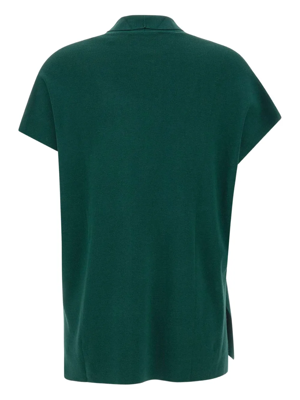 ELENA MIRO` Blouse met zak met knoop - Groen