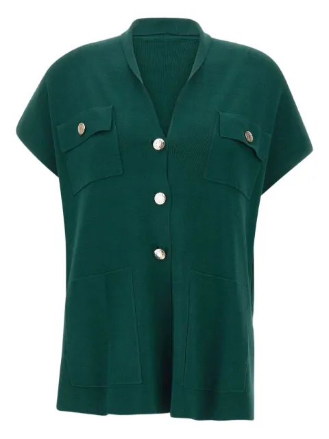 ELENA MIRO` button-pocket shirt