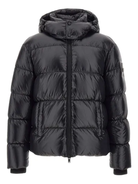 Moose Knuckles removable-hood puffer jacket