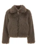 kaos pointed-collar jacket - Brown