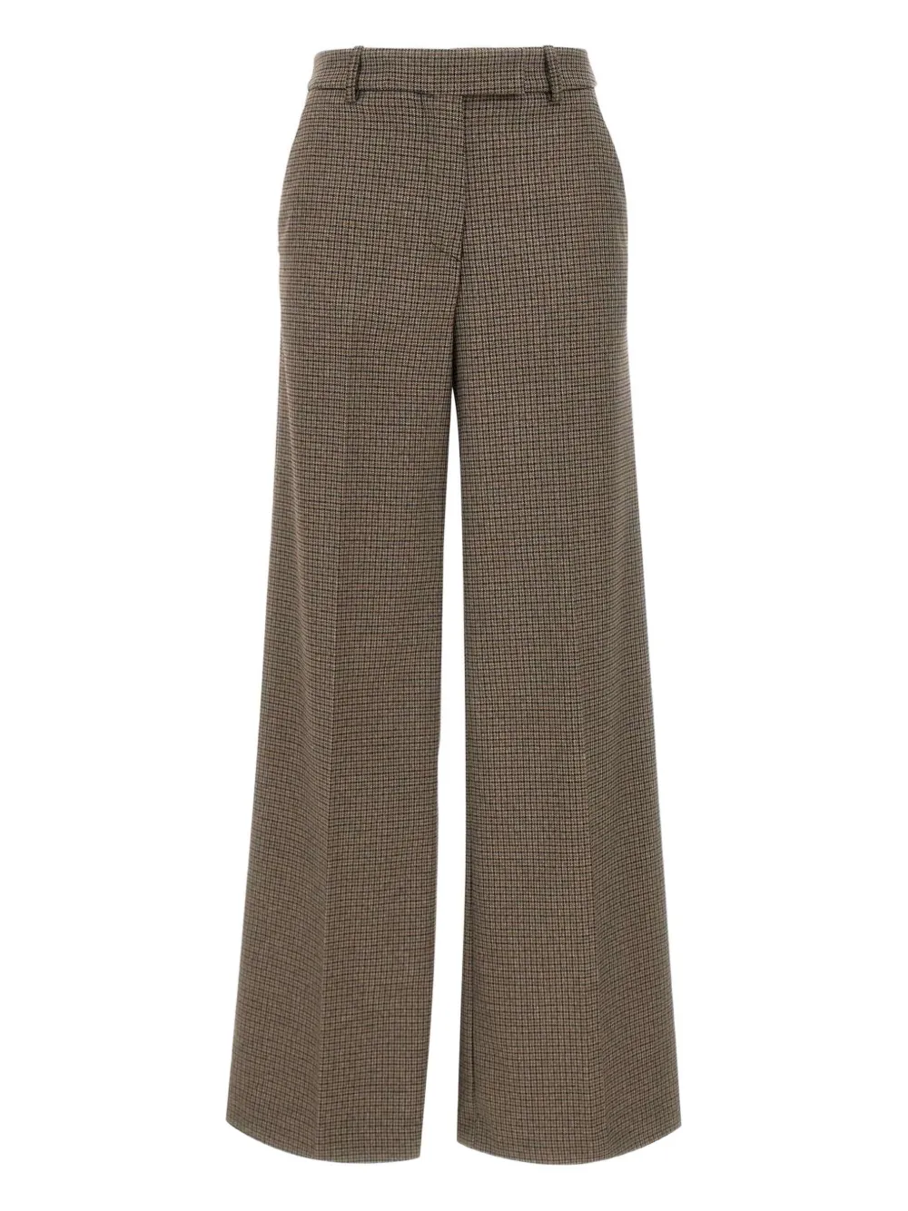 Kaos Geruite broek Bruin