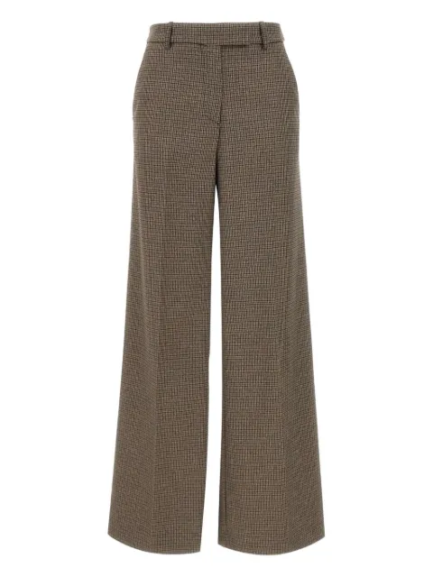 kaos check-pattern trousers