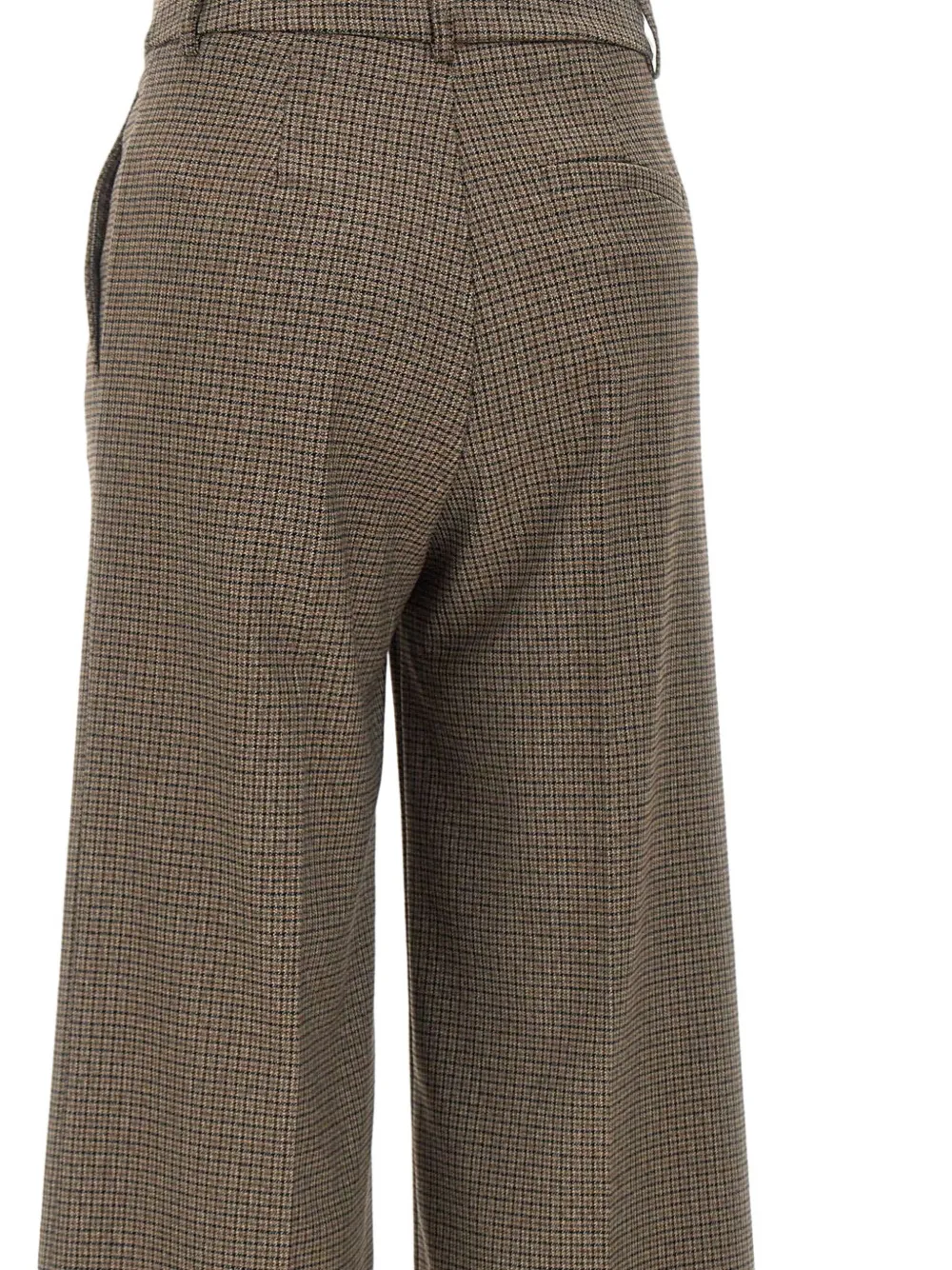 kaos Geruite broek Bruin