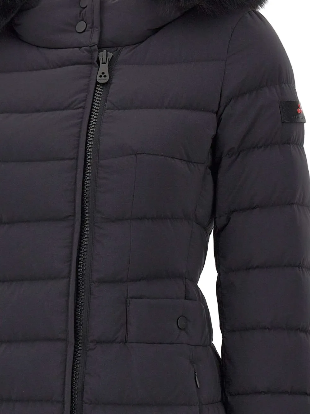 Peuterey Donsjack met capuchon Blauw