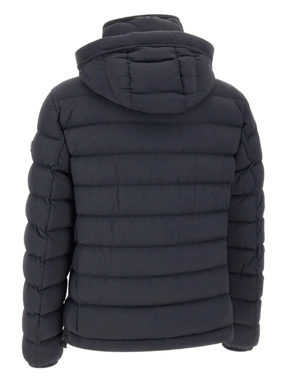 Peuterey Drawstring-hood Quilted Jacket In Blue