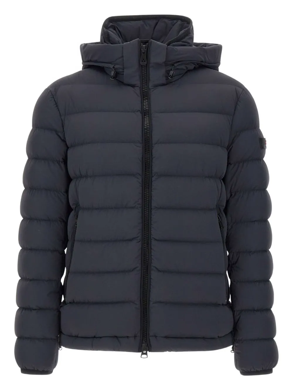 Peuterey drawstring-hood quilted jacket - ブルー Peuterey drawstring-hood quilted jacket - ブルー