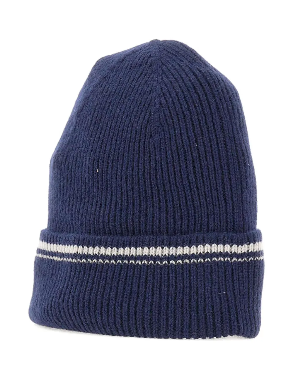 Eleventy ribbed cashmere beanie Blauw