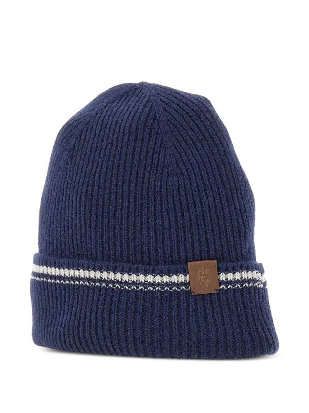 Eleventy ribbed cashmere beanie | Blue | Image 1