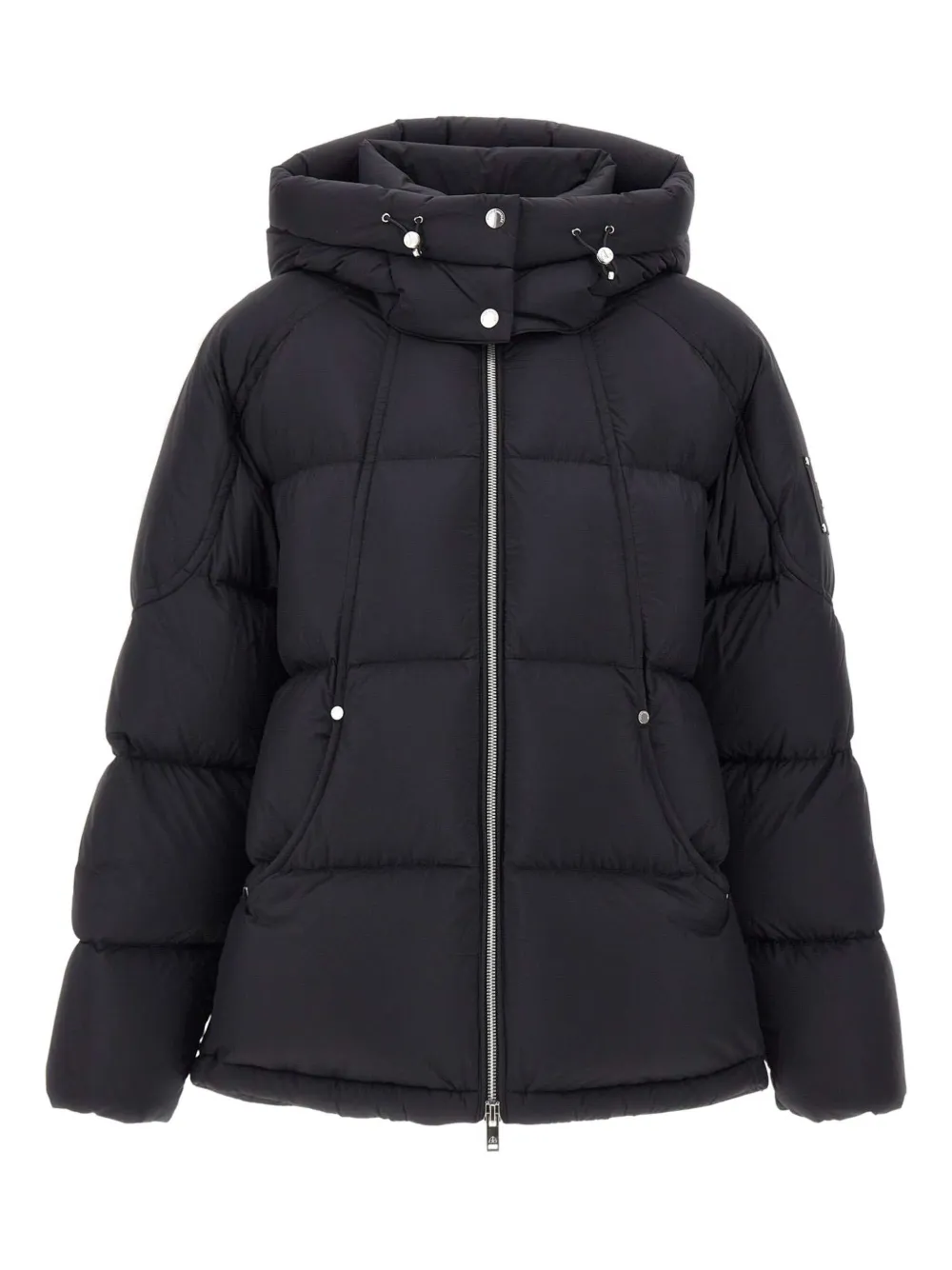 Moose Knuckles removable-hood puffer jacket - ブラック Moose Knuckles removable-hood puffer jacket - ブラック