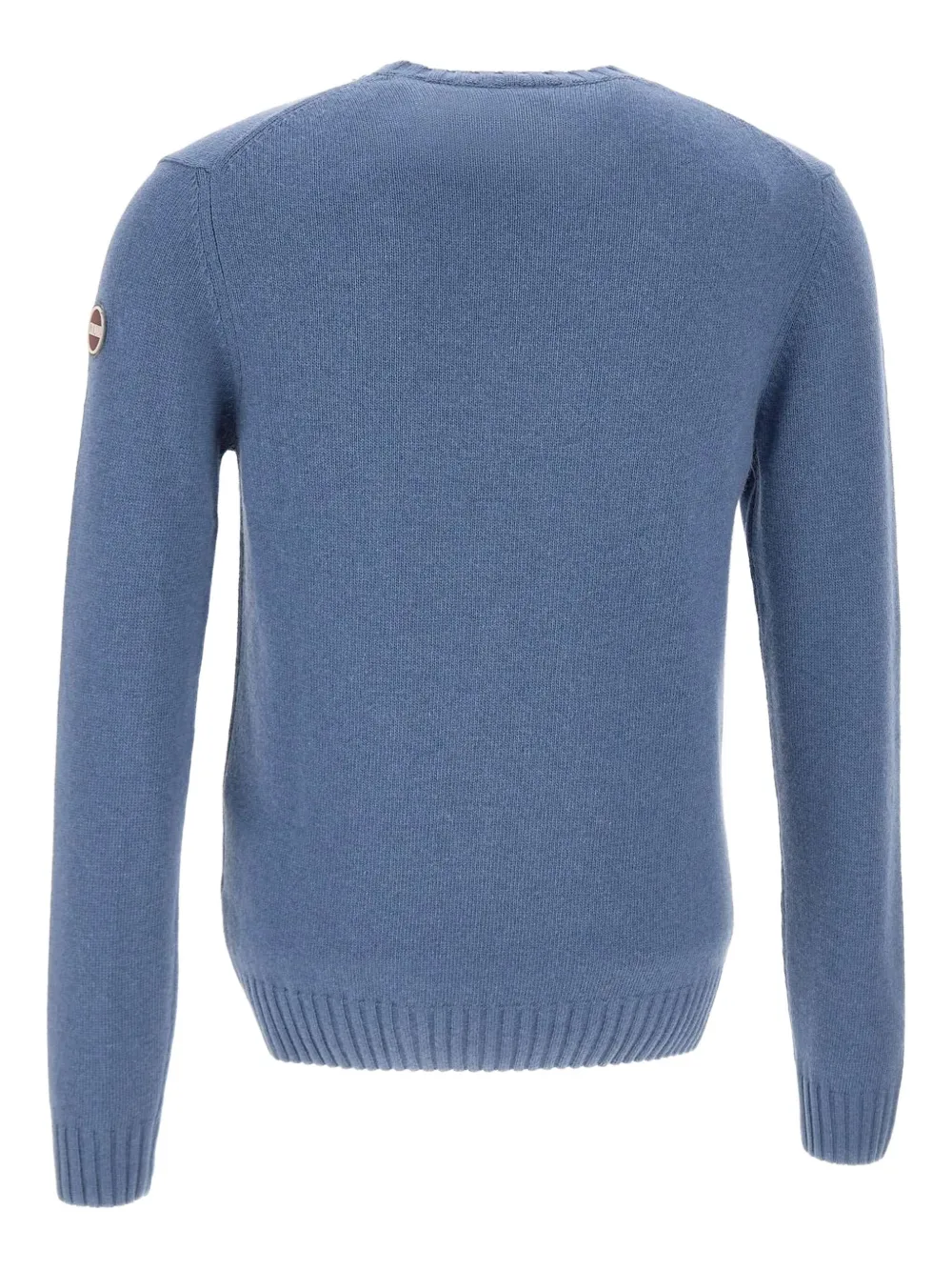 Colmar logo-patch crew-neck sweater - Blauw
