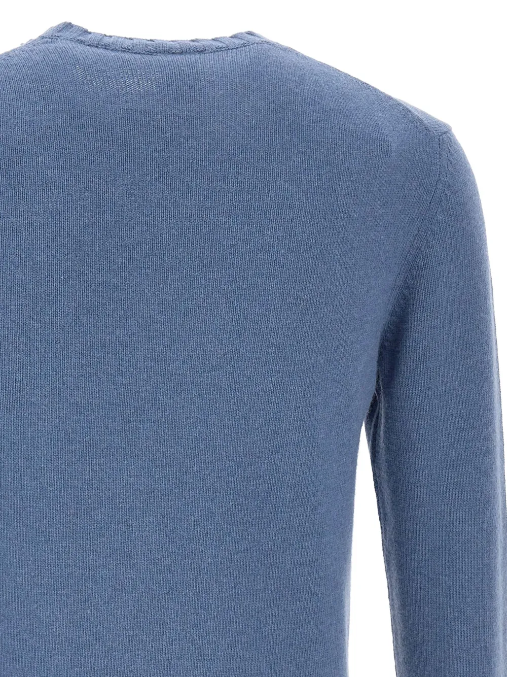 Colmar logo-patch crew-neck sweater Blauw