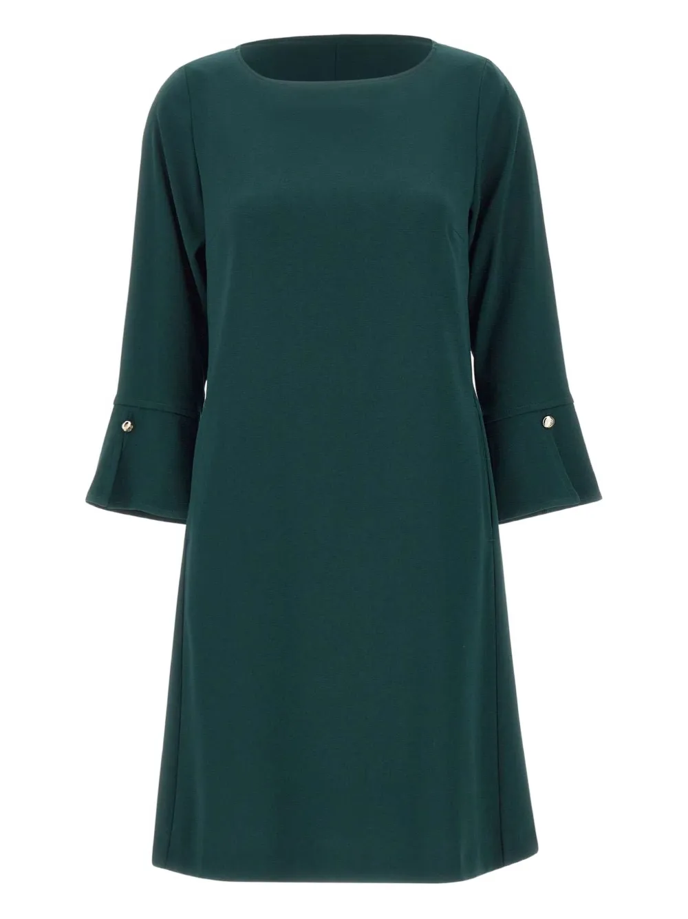 ELENA MIRO` bell-sleeve midi dress | Green | Image 1