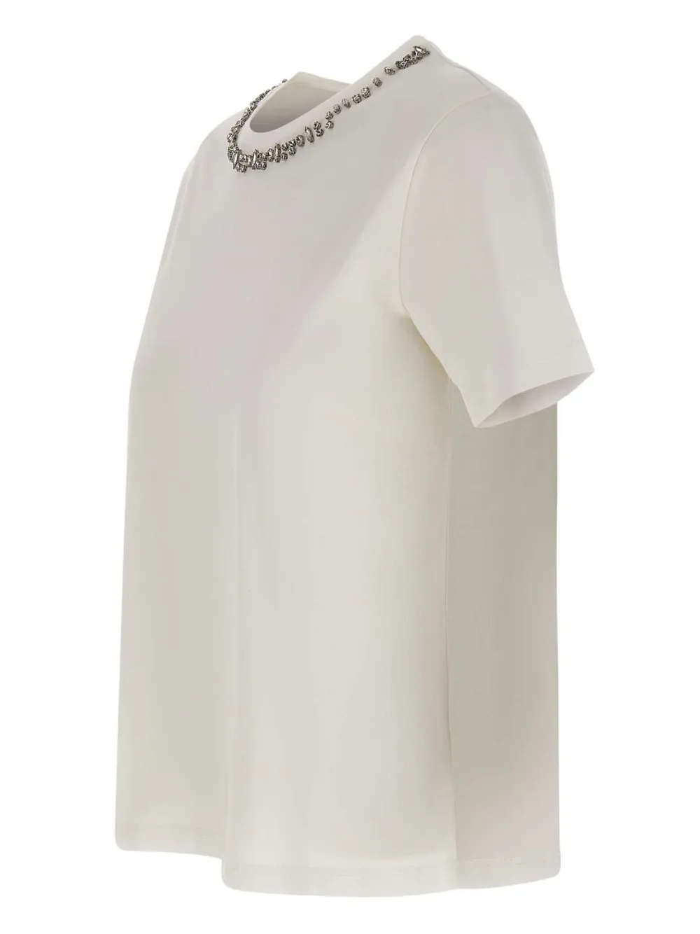 kaos crystal-embellished crew-neck T-shirt | T-Shirts & Jersey Shirts | Image 2
