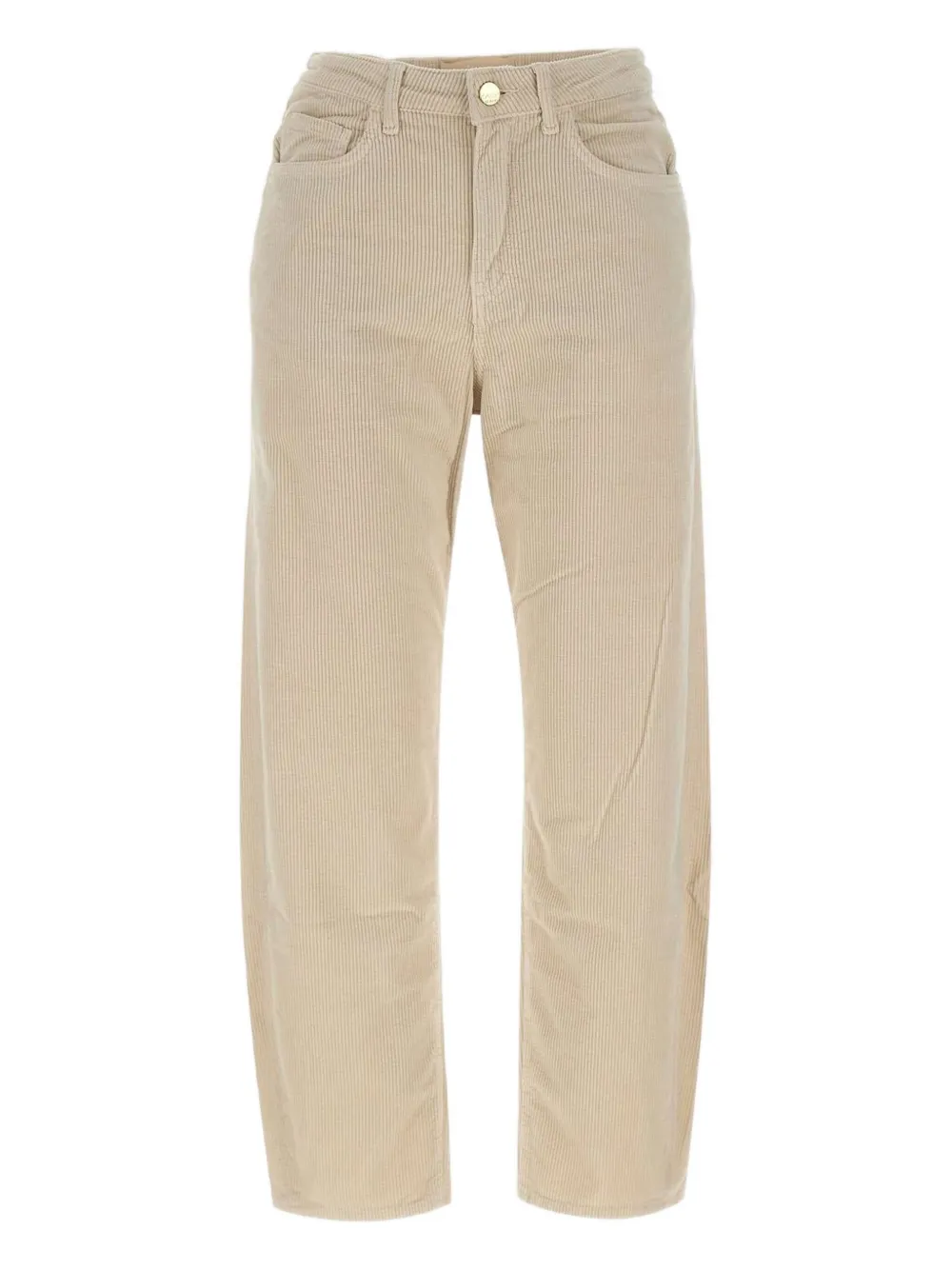 kaos button-fastening corduroy trousers | Neutrals | Image 1