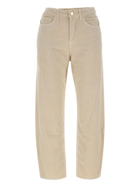 kaos button-fastening corduroy trousers