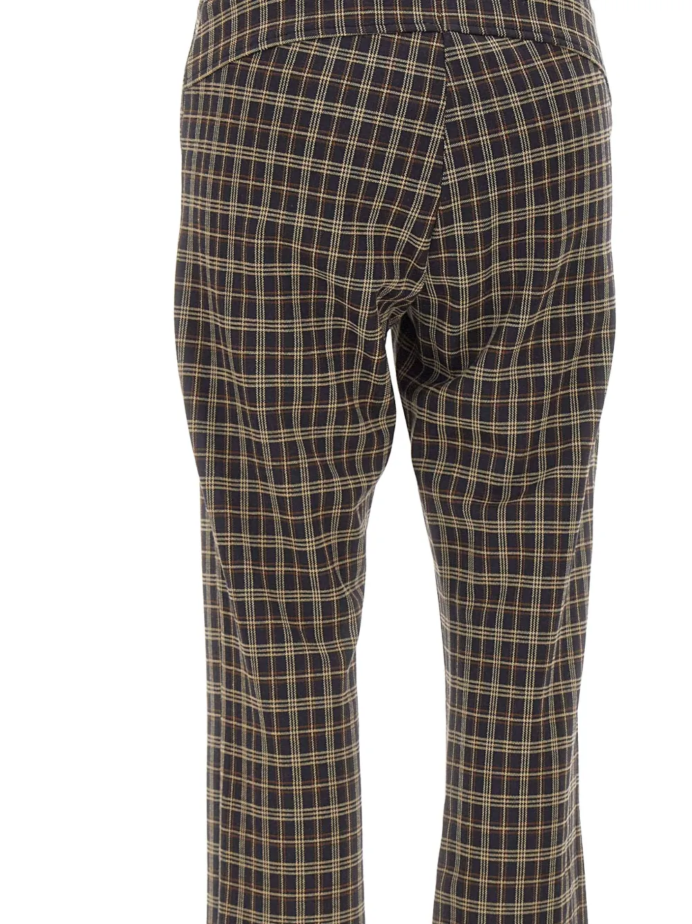 Elena Miro' Checked Trousers In Multi