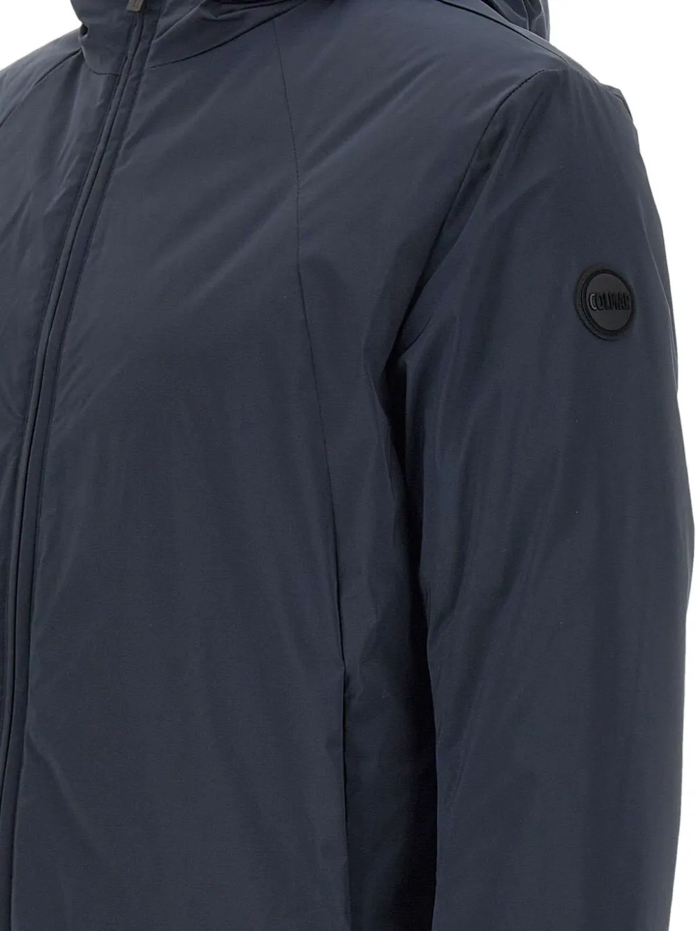 Colmar zip-fastening hooded jacket Blauw