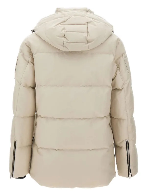 Moose Knuckles removable-hood Quilted Coat | Neutrals | FARFETCH