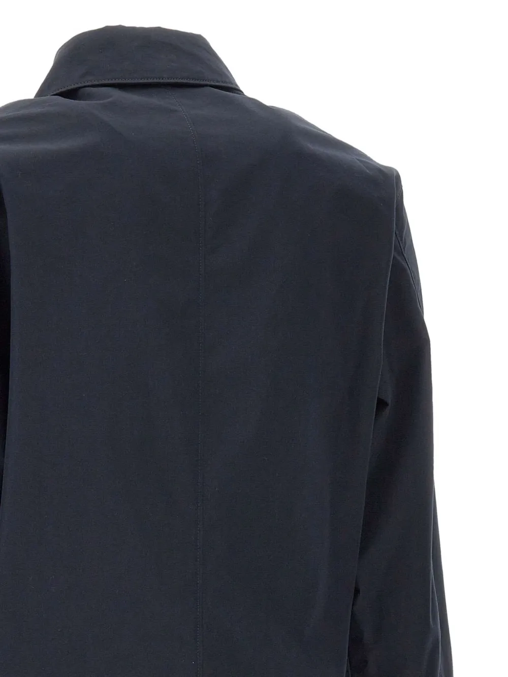 Stone Island Two-way Zip Chest-pocket Jacket In Blue