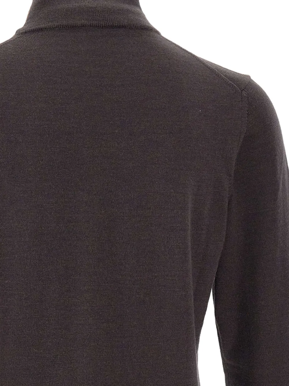 Kangra Cashmere Turtleneck Ribbed-cuff Sweater In Gray