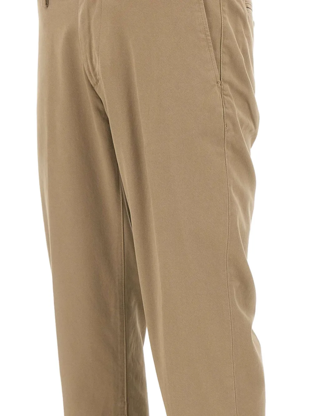 Re-hash Welt-pocket Chinos In Brown