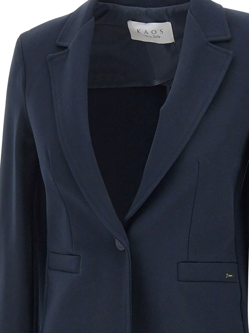 Kaos Single-button Blazer In Blue